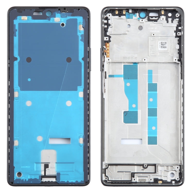 Per Xiaomi Redmi Note 13 Piastra con cornice LCD per alloggiamento anteriore originale, For Xiaomi Redmi Note 13 5G