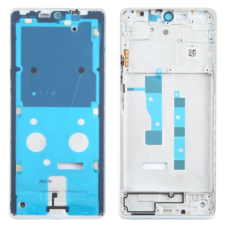 Per Xiaomi Redmi Note 13 Piastra con cornice LCD per alloggiamento anteriore originale, For Xiaomi Redmi Note 13 5G