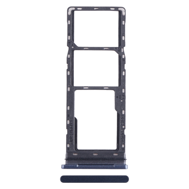 Per Tecno Pova 2 Vassoio scheda SIM + Vassoio scheda SIM + Vassoio scheda Micro SD, For Tecno Pova 2, For Tecno Pova 2 (Baby Blue)