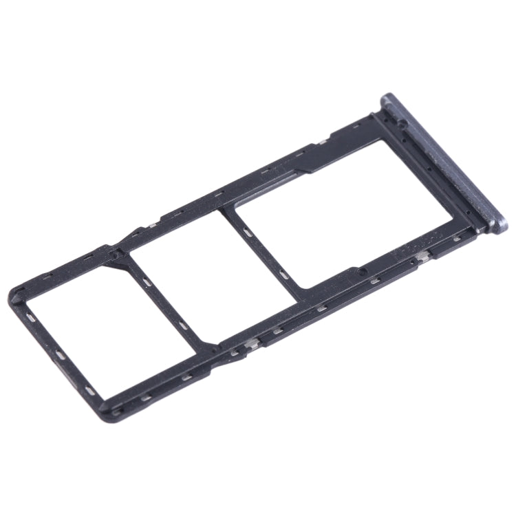 For Tecno Spark 7T SIM Card Tray + SIM Card Tray + Micro SD Card Tray, For Tecno Spark 7T