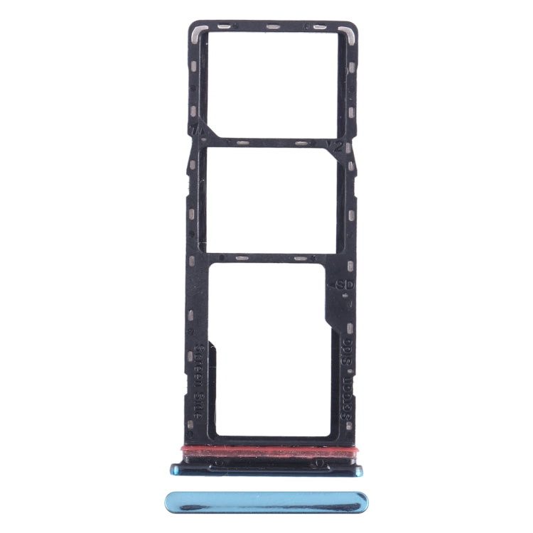 Per Tecno Spark 8 Vassoio scheda SIM + Vassoio scheda SIM + Vassoio scheda Micro SD, For Tecno Spark 8