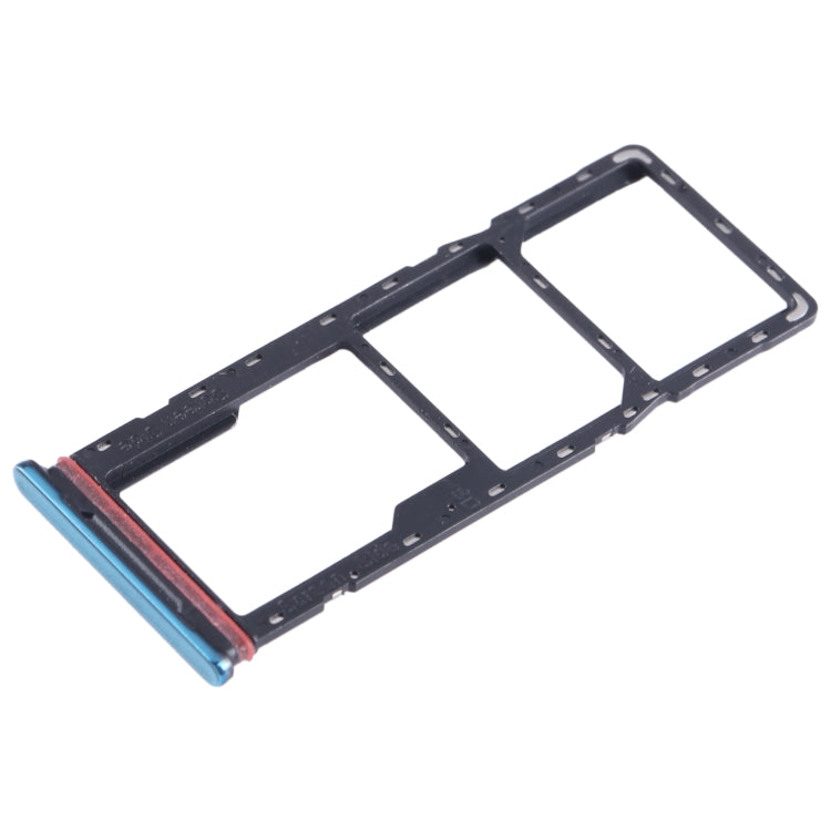 For Tecno Spark 8 SIM Card Tray + SIM Card Tray + Micro SD Card Tray, For Tecno Spark 8