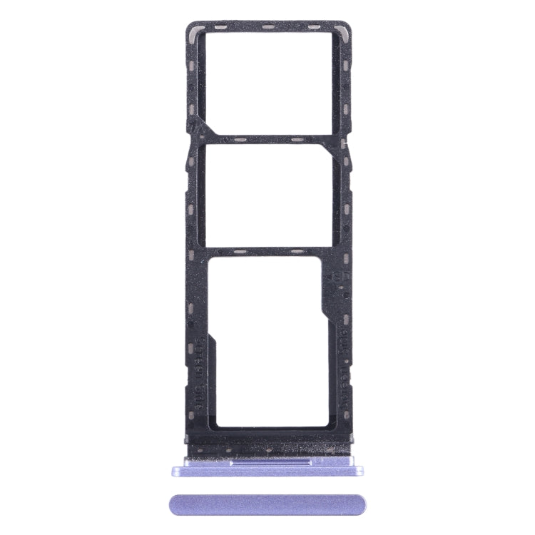 For Tecno Spark Go 2022 SIM Card Tray + SIM Card Tray + Micro SD Card Tray, For Tecno Spark Go 2022