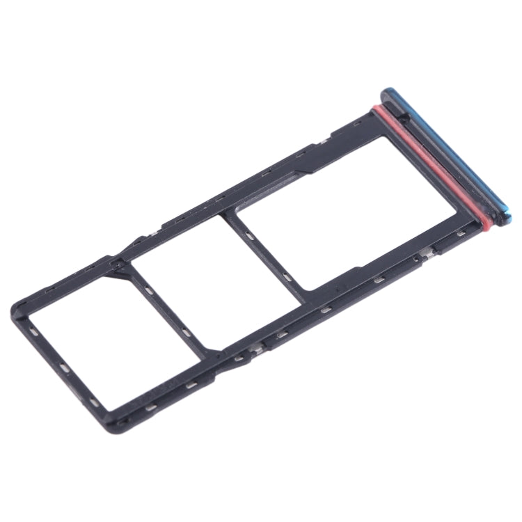 For Tecno Spark 8T SIM Card Tray + SIM Card Tray + Micro SD Card Tray, For Tecno Spark 8T