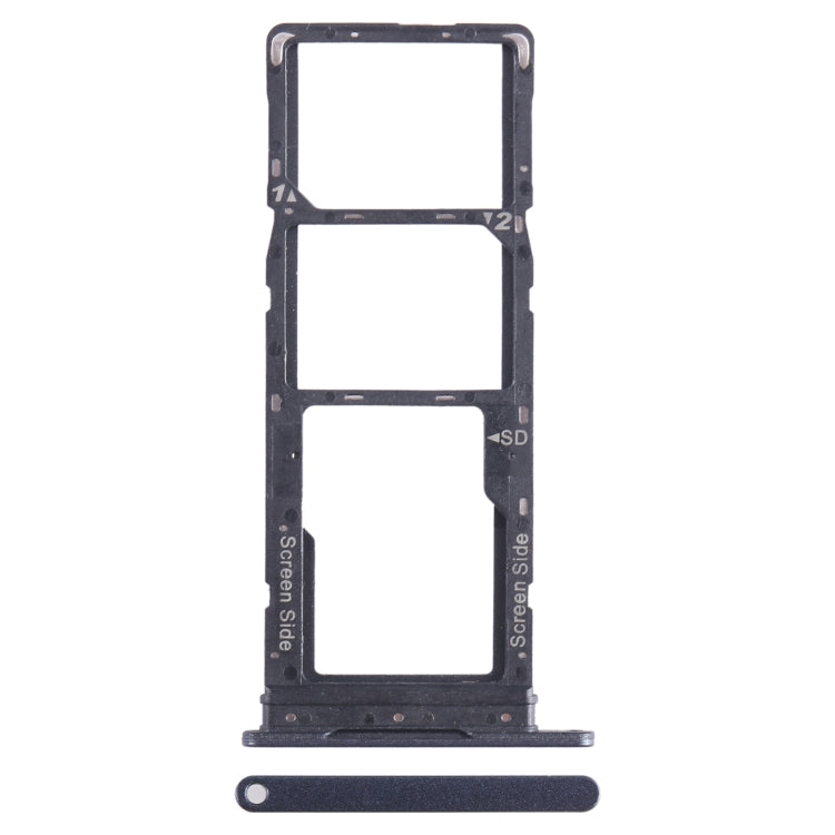 For Tecno Spark Go 2023 BF7n SIM Card Tray + SIM Card Tray + Micro SD Card Tray, For Tecno Spark Go 2023