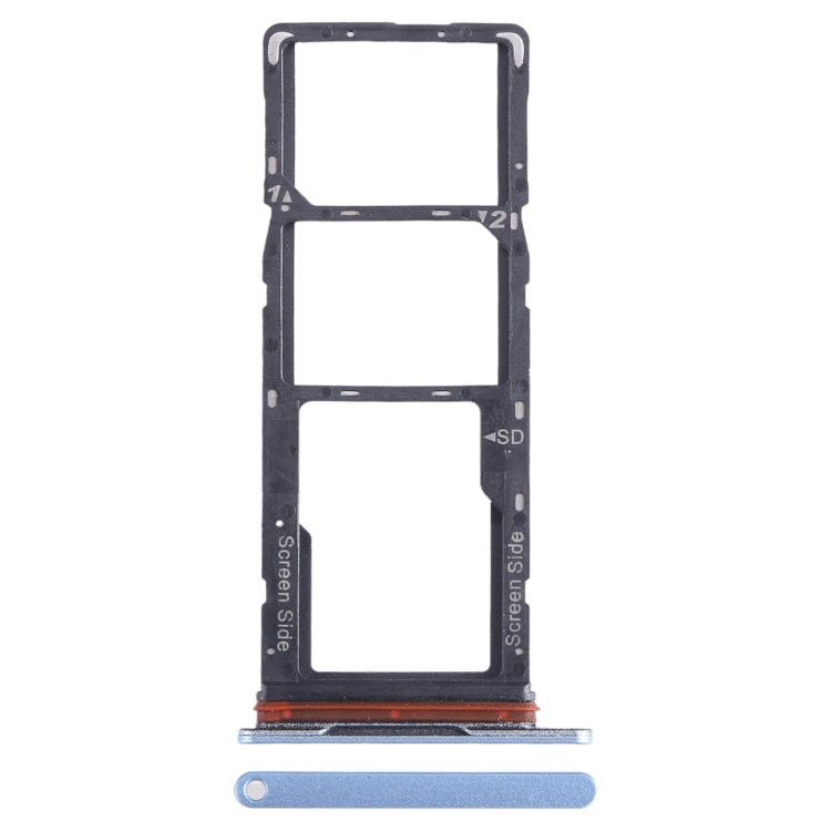 For Tecno Spark Go 2023 BF7n SIM Card Tray + SIM Card Tray + Micro SD Card Tray, For Tecno Spark Go 2023