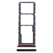For Infinix Hot 10i X659B SIM Card Tray + SIM Card Tray + Micro SD Card Tray, For Infinix Hot 10i