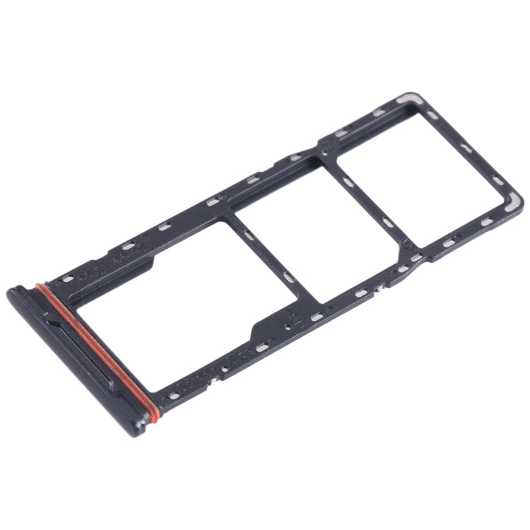 For Infinix Hot 10i X659B SIM Card Tray + SIM Card Tray + Micro SD Card Tray, For Infinix Hot 10i