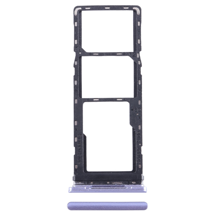 For Infinix Smart 6 X6511B SIM Card Tray + SIM Card Tray + Micro SD Card Tray, For Infinix Smart 6