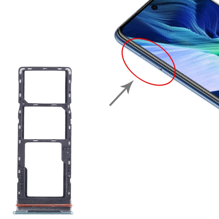 Per Infinix Note 11i Vassoio scheda SIM + Vassoio scheda SIM + Vassoio scheda micro SD, For Infinix Note 11i