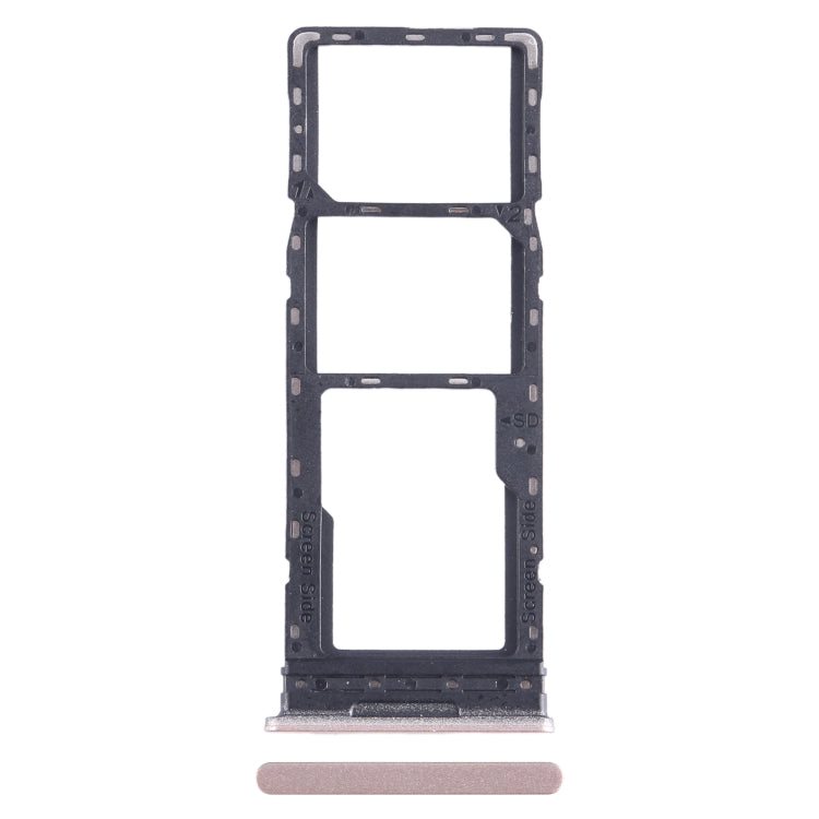 For Infinix Note 12 4G X663 SIM Card Tray + SIM Card Tray + Micro SD Card Tray, For Infinix Note 12 4G