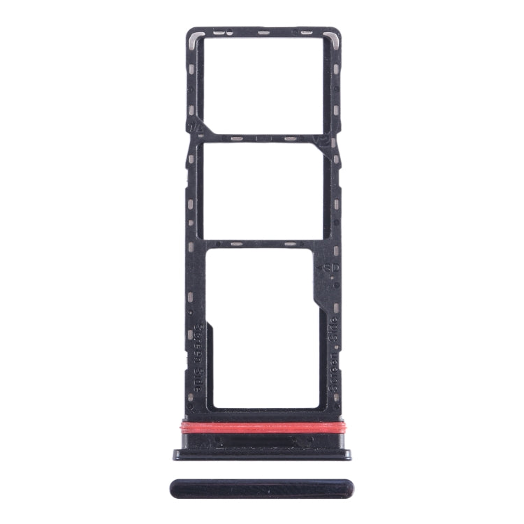 Per Infinix Smart 6 Plus India X6823 Vassoio scheda SIM + Vassoio scheda SIM + Vassoio scheda micro SD, For Infinix Smart 6 Plus India