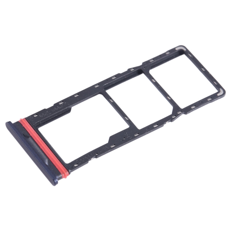 For Infinix Hot 20 X6826 SIM Card Tray + SIM Card Tray + Micro SD Card Tray, For Infinix Hot 20