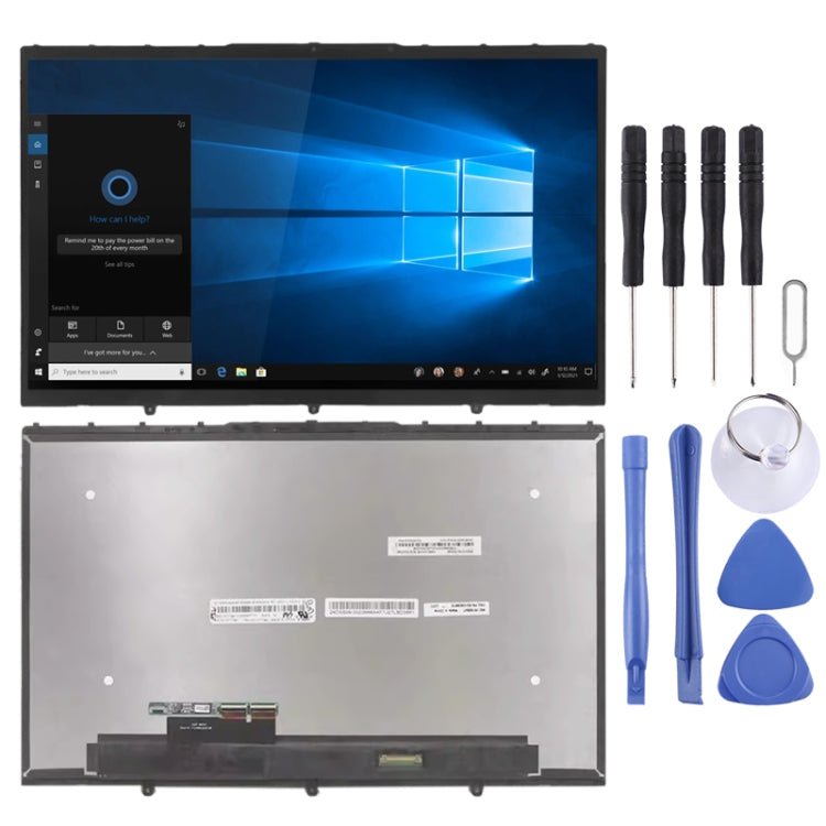 Digitalizzatore schermo LCD assemblaggio completo con cornice per Lenovo Yoga 14cITL 2021, For Lenovo Yoga 14cITL 2021