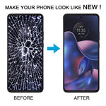 For Motorola Edge 2022 OEM LCD Screen Digitizer Full Assembly with Frame, For Motorola Edge 2022