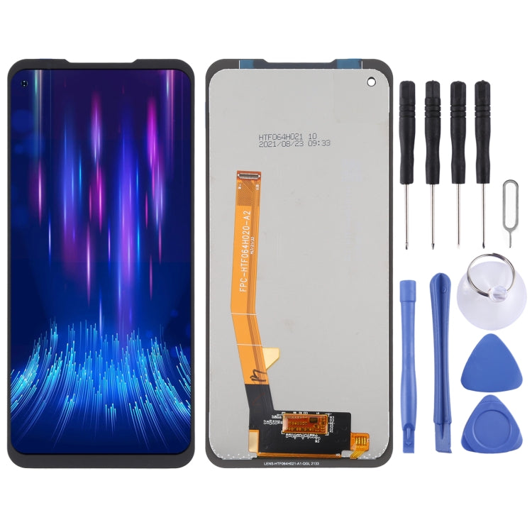 LCD Screen and Digitizer Full Assembly for Doogee S97 Pro, For Doogee S97 Pro