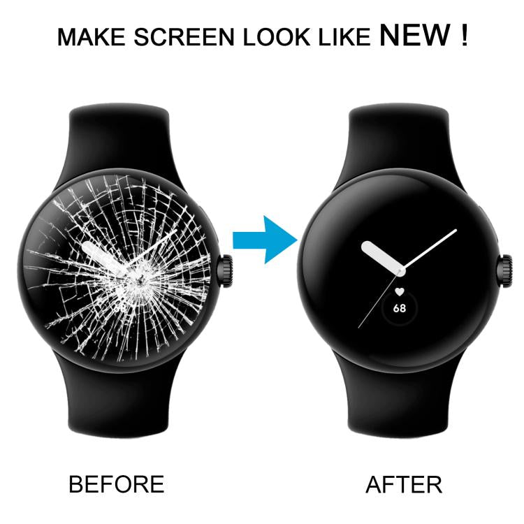 Schermo LCD AMOLED con digitalizzatore assemblaggio completo per Google Pixel Watch 2 2023 G4TSL, GC3G8, GD2WG 41mm, For Google Pixel Watch 2 2023 41mm