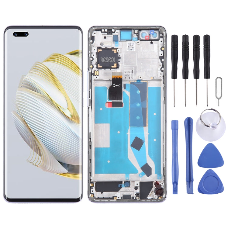 For Huawei Nova 10 Pro Original LCD Screen Digitizer Full Assembly with Frame, For Huawei Nova 10 Pro (Original)