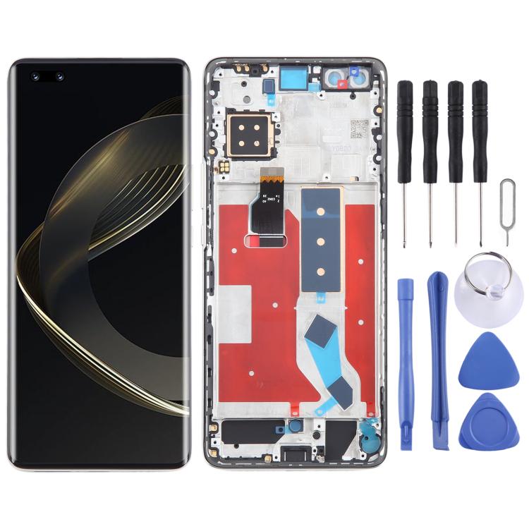 Per Huawei Nova 11 Pro Digitalizzatore schermo LCD originale assemblaggio completo con cornice, For Huawei Nova 11 Pro (Original)