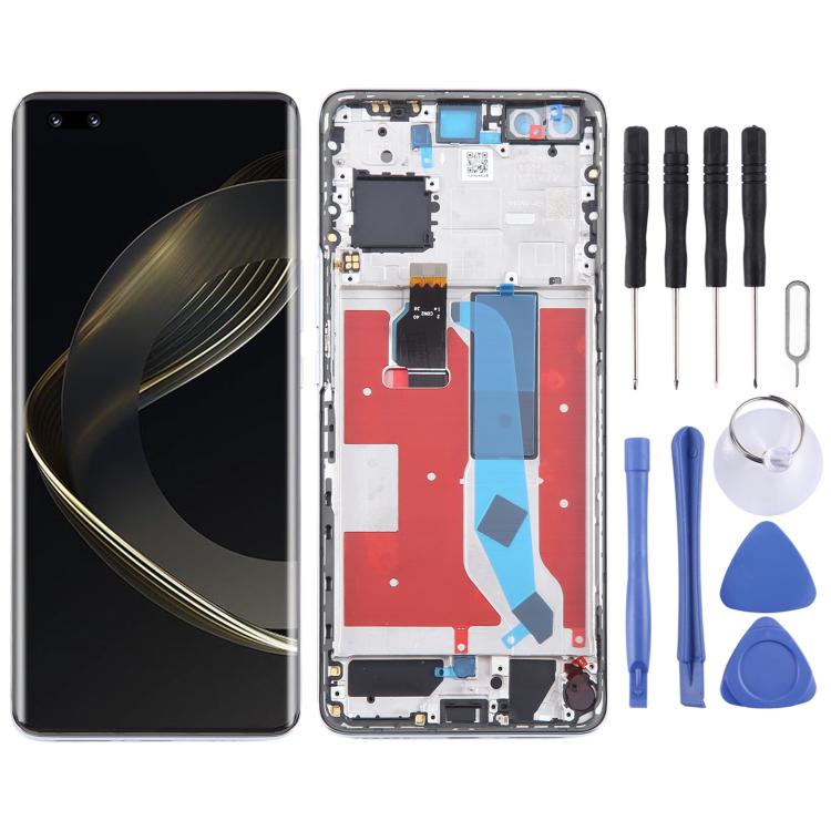 Per Huawei Nova 11 Pro Digitalizzatore schermo LCD originale assemblaggio completo con cornice, For Huawei Nova 11 Pro (Original)