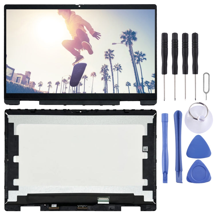 For HP Pavilion x360 14-EK 14-ek0013dx FHD LCD Screen Digitizer Complete Assembly with Frame, For HP Pavilion x360 14-EK