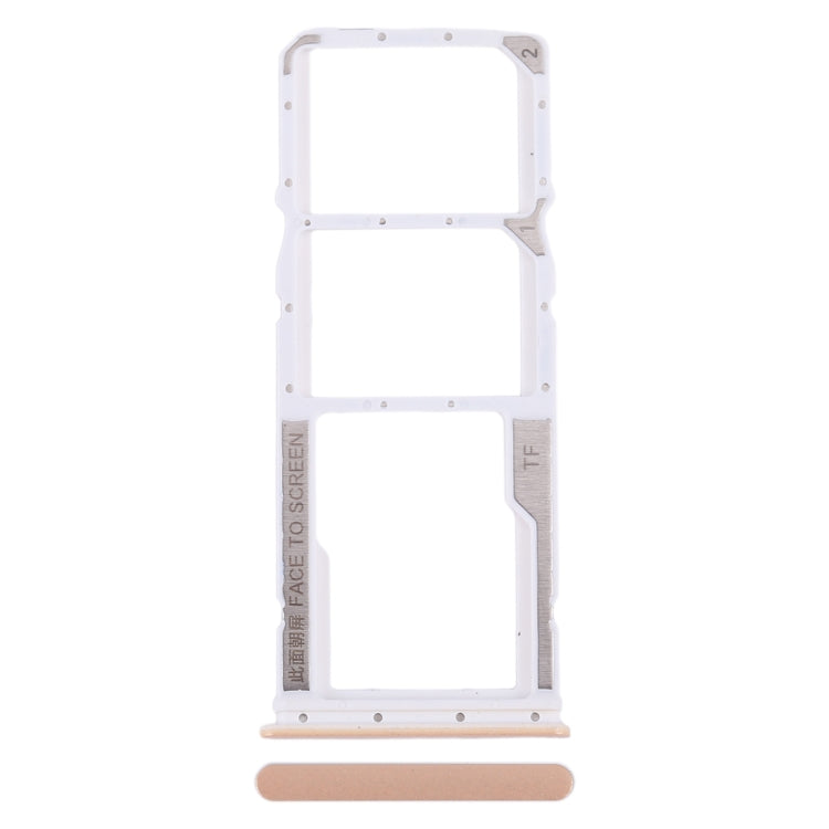 For Xiaomi Redmi Note 12 4G SIM Card Tray + SIM Card Tray + Micro SD Card Tray, For Xiaomi Redmi Note 12 4G