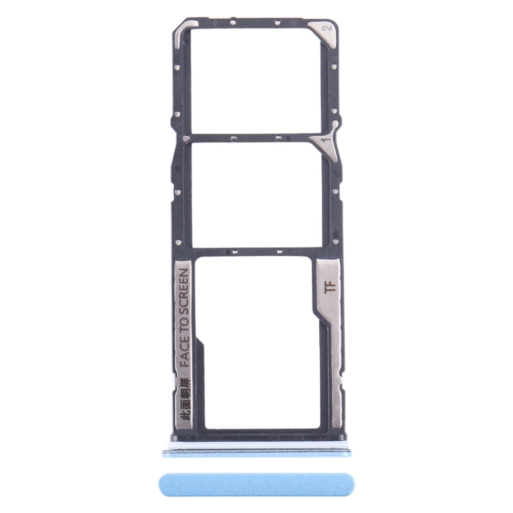 For Xiaomi Redmi Note 12 4G SIM Card Tray + SIM Card Tray + Micro SD Card Tray, For Xiaomi Redmi Note 12 4G