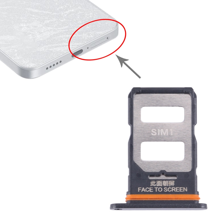 For Xiaomi Redmi Note 13 Pro 5G SIM Card Tray + SIM / Micro SD Card Tray, For Xiaomi Redmi Note 13 Pro 5G