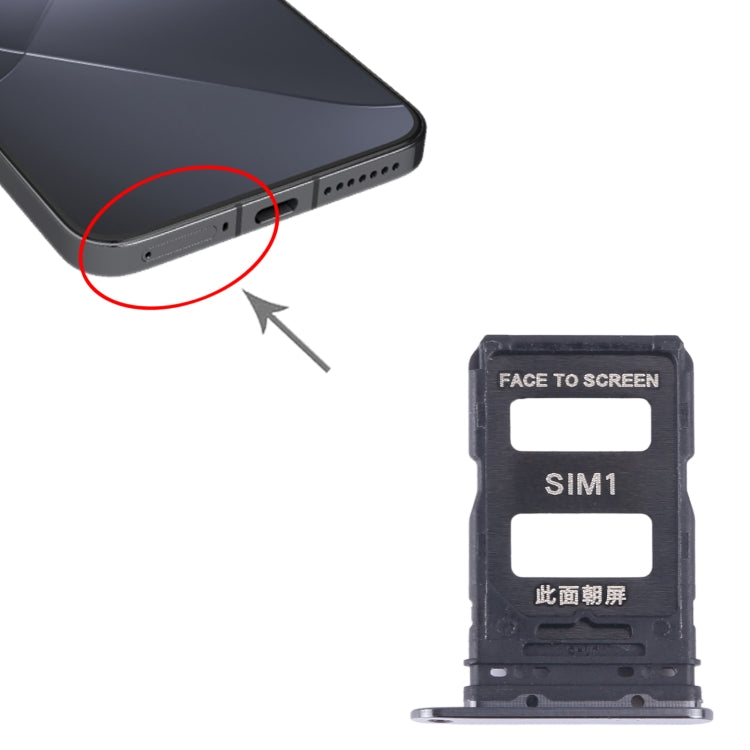 Per Xiaomi 14 Vassoio scheda SIM + Vassoio scheda SIM, For Xiaomi 14