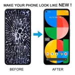 Per Google Pixel 5a 5G G1F8F G4S1M Schermo LCD TFT con digitalizzatore assemblaggio completo, non supporta l'identificazione delle impronte digitali, For Google Pixel 5a 5G