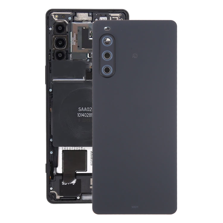 Per Sony Xperia 10 V Cover posteriore batteria originale con copriobiettivo fotocamera, For Sony Xperia 10 V(with Camera Lens)