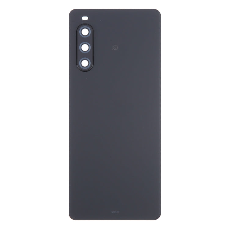 Per Sony Xperia 10 V Cover posteriore batteria originale con copriobiettivo fotocamera, For Sony Xperia 10 V(with Camera Lens)