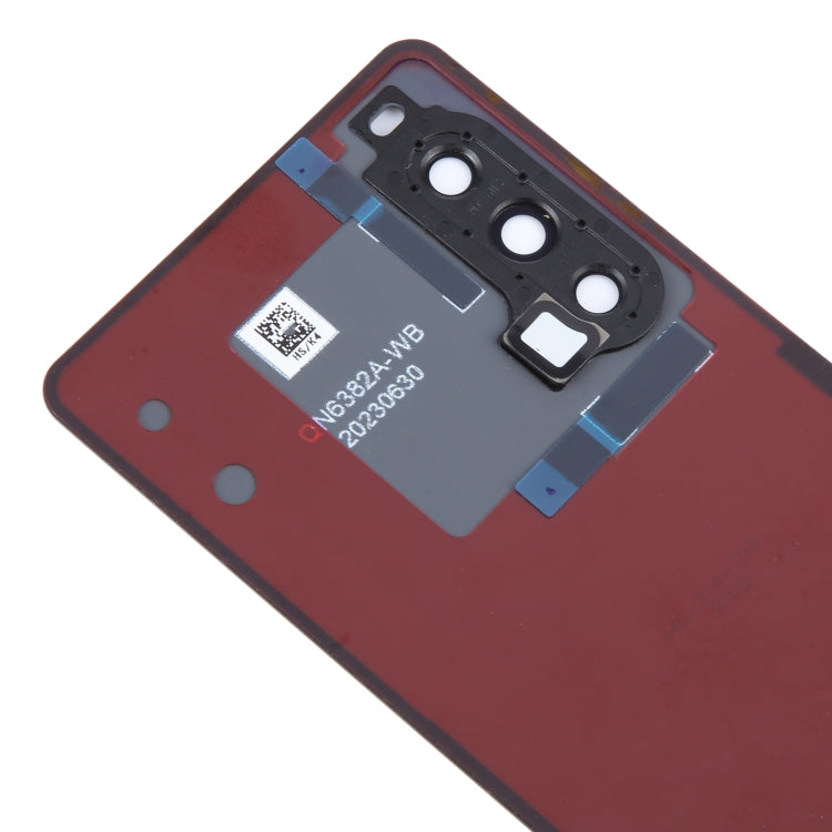 Per Sony Xperia 10 V Cover posteriore batteria originale con copriobiettivo fotocamera, For Sony Xperia 10 V(with Camera Lens)