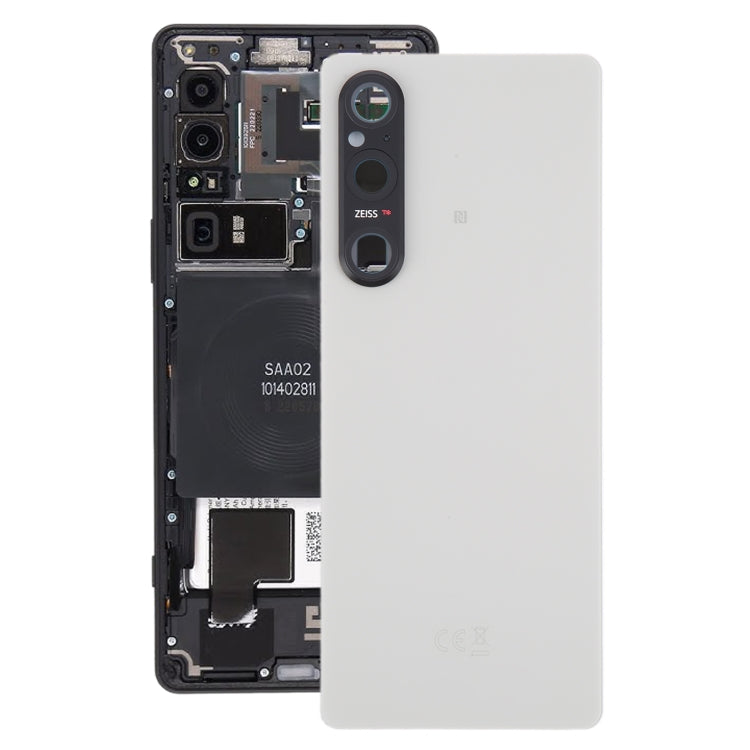 For Sony Xperia 1 V Original Battery Back Cover with Camera Lens Cover, For Sony Xperia 1 V(with Camera Lens)