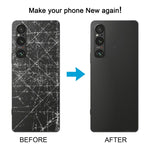 Cover posteriore originale con copriobiettivo per Sony Xperia 1 V