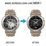 Per schermo LCD Amazfit T-Rex Ultra e digitalizzatore assemblaggio completo con cornice, For Amazfit T-Rex Ultra(With Frame)