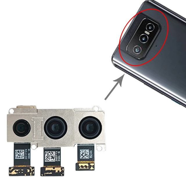 For Asus ZenFone 8 Flip ZS672KS Rear Camera, For Asus ZenFone 8 Flip