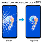 For ASUS ZenFone 9 ZS696KS Front Screen Outer Glass Lens with OCA Adhesive Optically Clear, For ASUS ZenFone 9