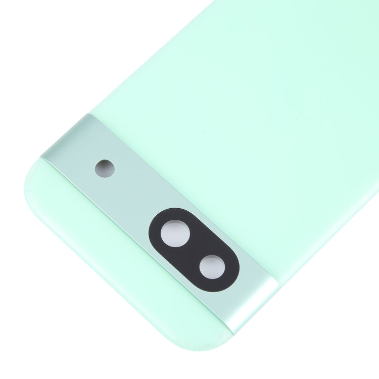 Per la copertura posteriore della batteria di Google Pixel 8A con copriobiettivo della fotocamera, For Google Pixel 8A (Green), For Google Pixel 8A (Blue)