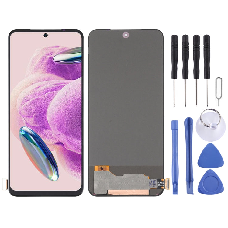 For Xiaomi Redmi Note 12S OEM OLED LCD Screen with Digitizer Full Assembly, For Xiaomi Redmi Note 12S(OLED)