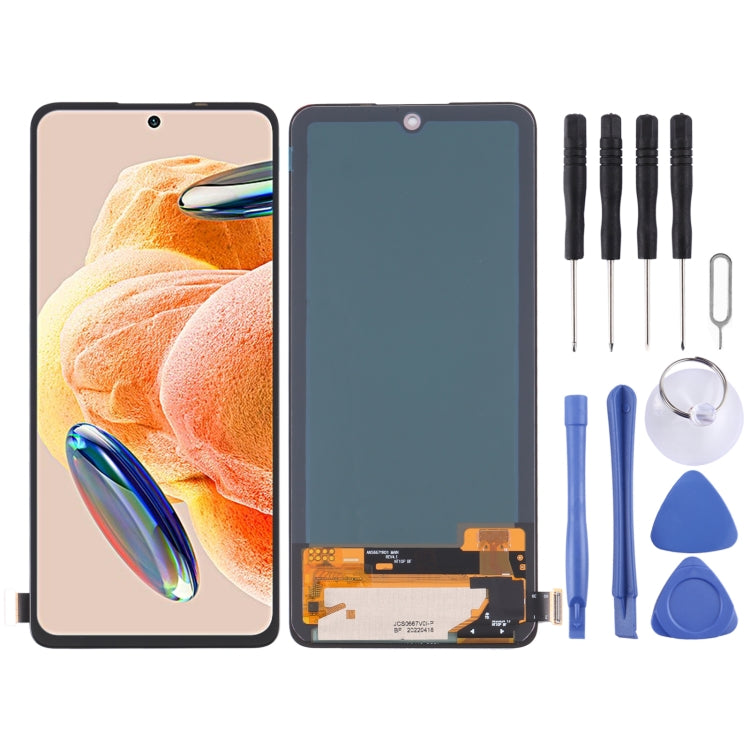 For Xiaomi Redmi Note 12 Pro 4G OLED Material LCD Screen and Digitizer Full Assembly, For Xiaomi Redmi Note 12 Pro 4G (OLED)