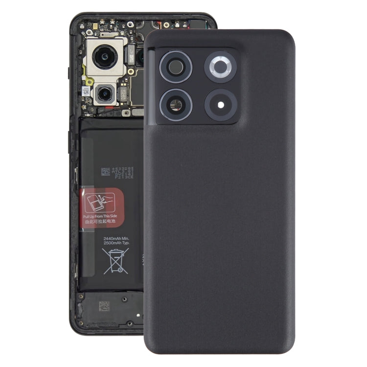 Per la copertura posteriore della batteria OnePlus 11T con copriobiettivo della fotocamera, For OnePlus 10T, For OnePlus 10T(with Camera Lens Cover)