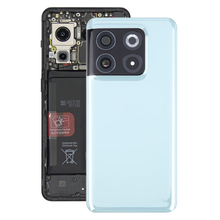 Per la copertura posteriore della batteria OnePlus 11T con copriobiettivo della fotocamera, For OnePlus 10T, For OnePlus 10T(with Camera Lens Cover)