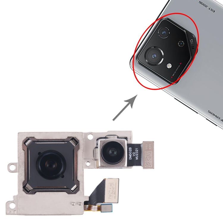 For Asus ROG Phone 8 AI2401 Rear Camera, For Asus ROG Phone 8