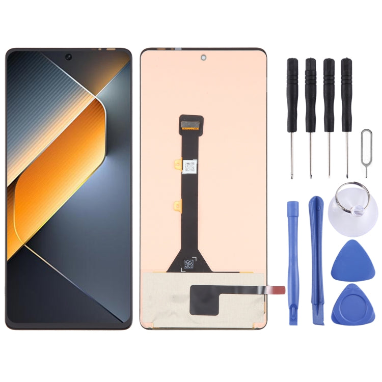 Per Tecno Pova 6 Pro Schermo LCD AMOLED originale con digitalizzatore assemblaggio completo, For Tecno Pova 6 Pro (Original)