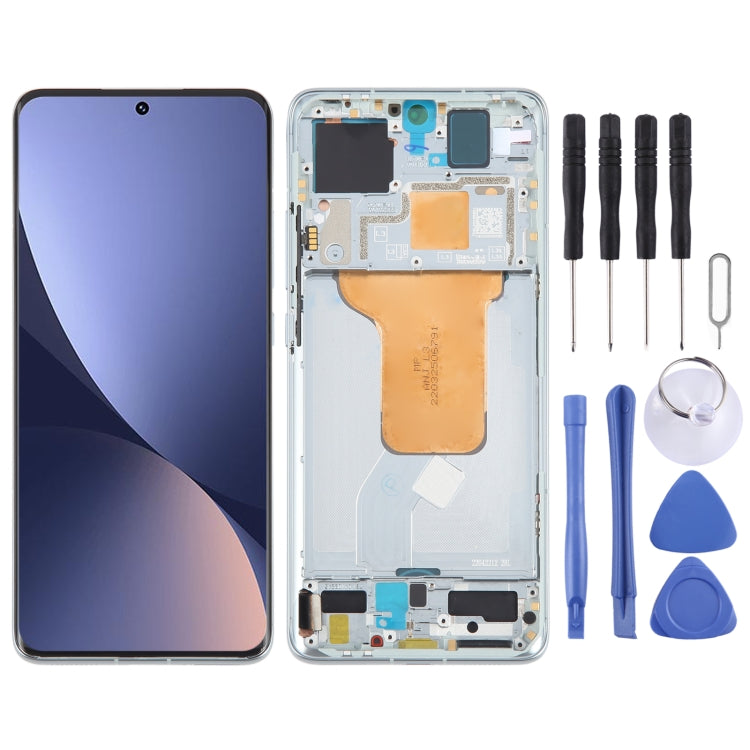 For Xiaomi 12 Original AMOLED LCD Screen Digitizer Full Assembly with Frame, For Xiaomi 12(Original)