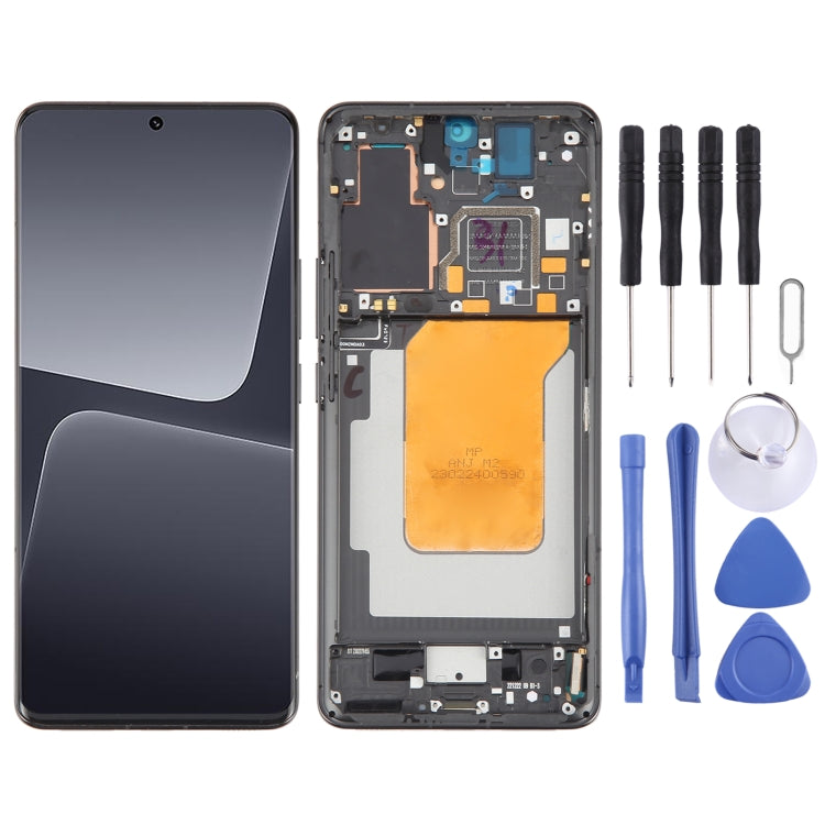 Per Xiaomi 13 Pro originale AMOLED materiale LCD Screen Digitizer assemblaggio completo con cornice, For Xiaomi 13 Pro (Original)