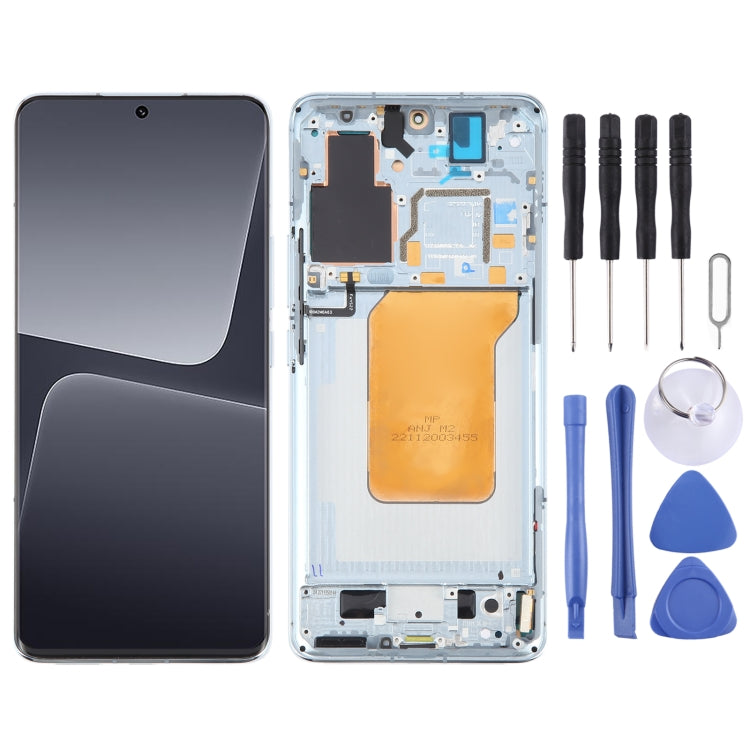 Per Xiaomi 13 Pro originale AMOLED materiale LCD Screen Digitizer assemblaggio completo con cornice, For Xiaomi 13 Pro (Original)