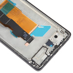 Per Xiaomi Poco F5 Originale AMOLED Materiale LCD Screen Digitizer assemblaggio completo con cornice, For Xiaomi Poco F5 (Original)