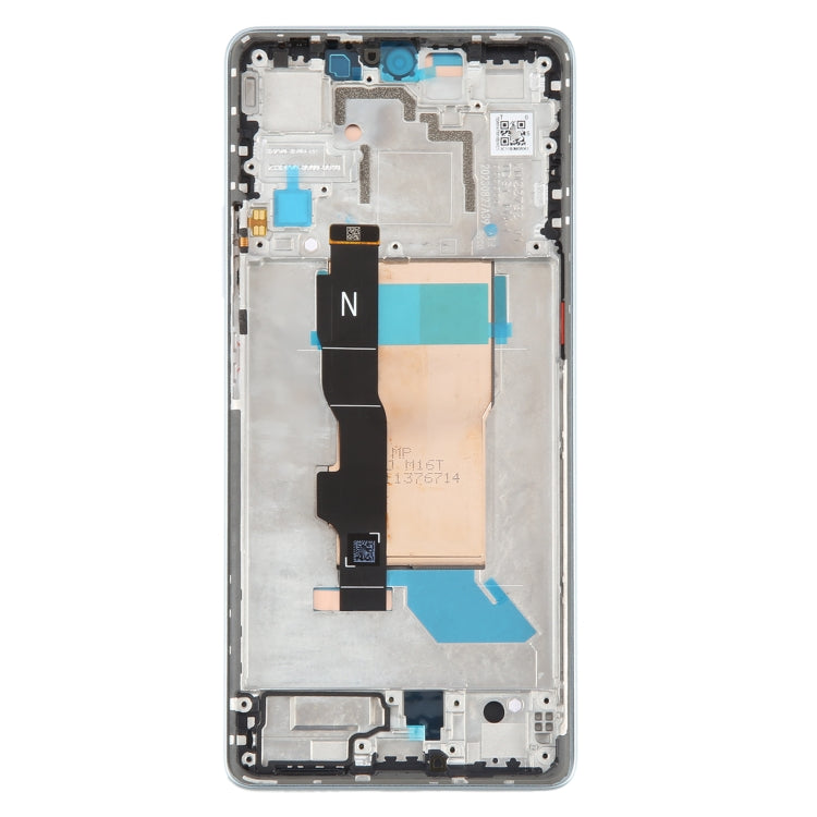 Per Xiaomi Poco F5 Originale AMOLED Materiale LCD Screen Digitizer assemblaggio completo con cornice, For Xiaomi Poco F5 (Original)